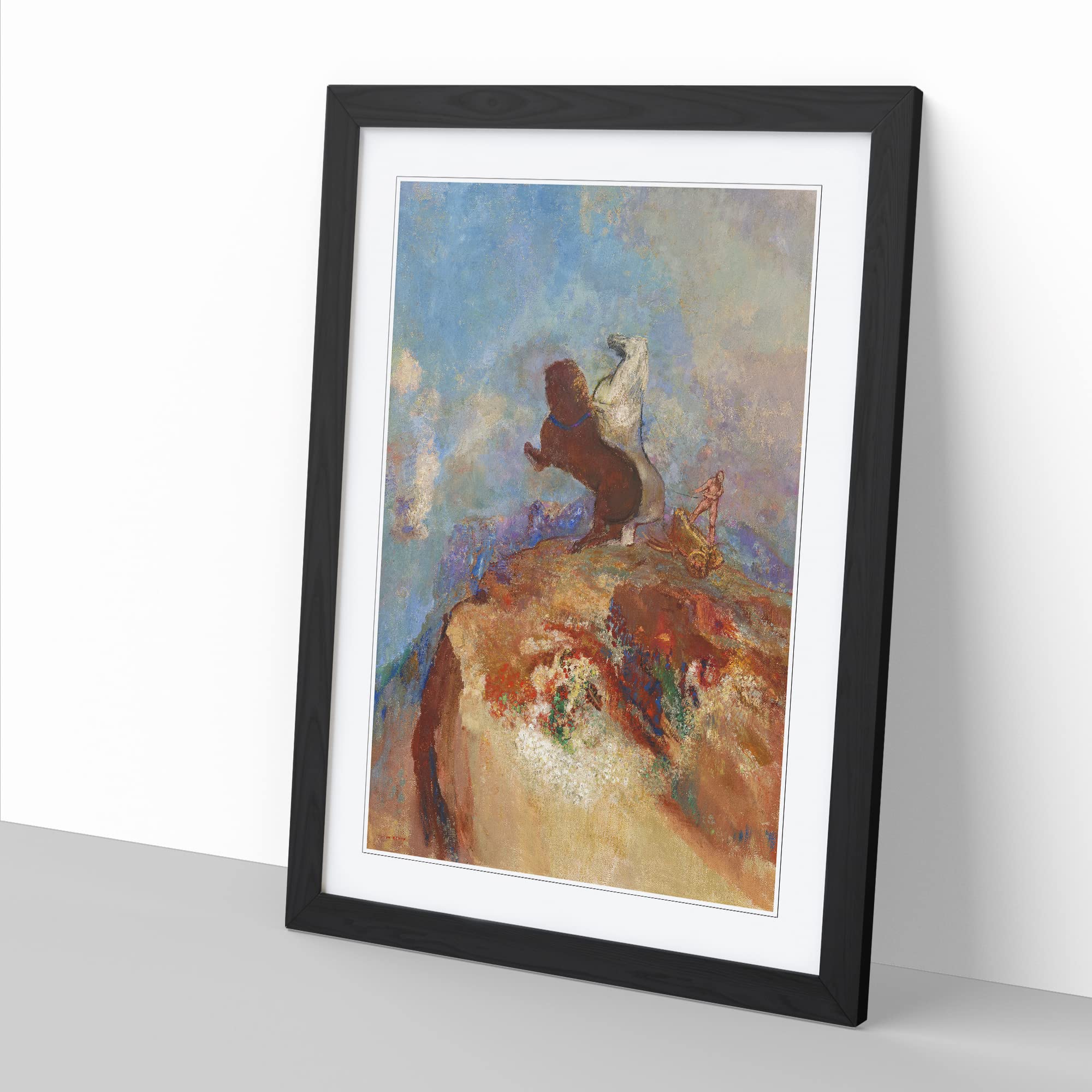 Apollo By Odilon Redon Classic Painting Framed Wall Art Print - Image 3