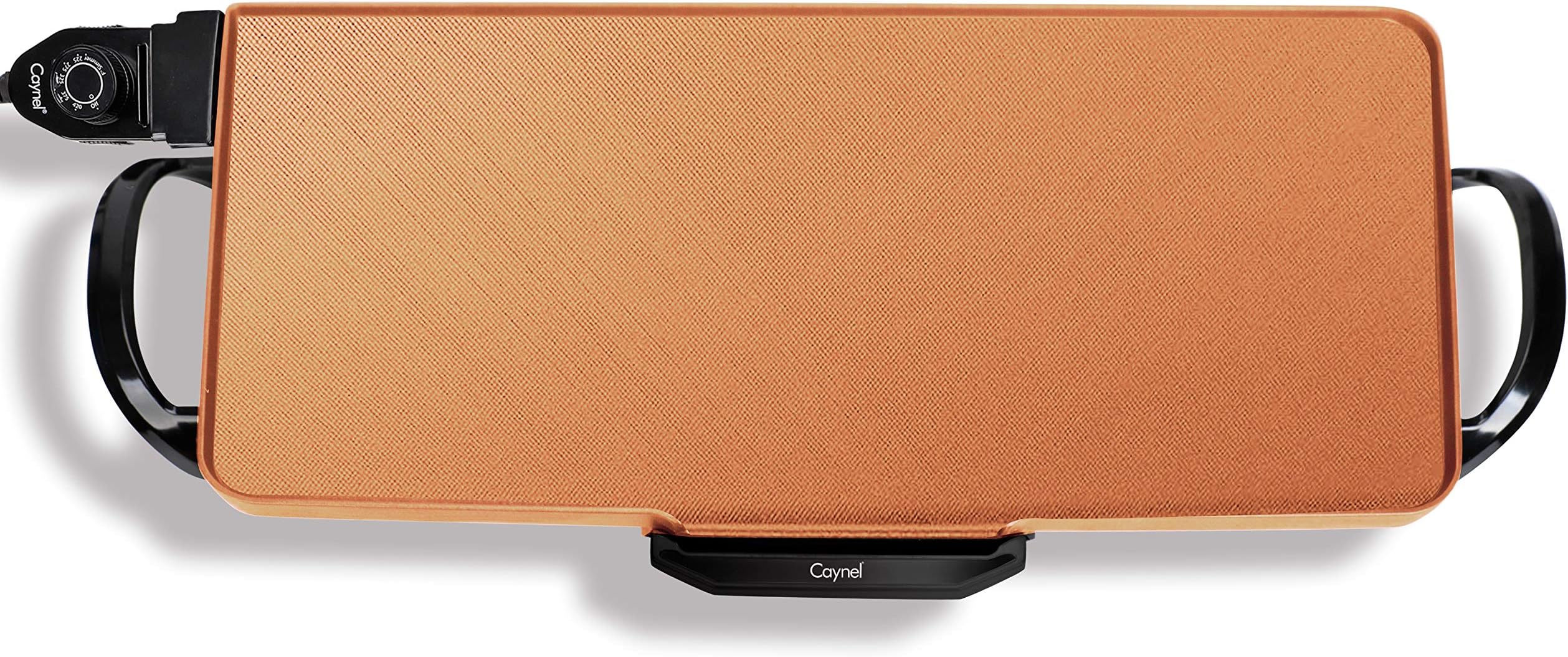 Electric Griddle,Cool-Touch Griddle,Smoke less Non-Stick Coating with Removable Handles and Drip Tray,Upgrade Thermostat for Indoor/Outdoor, Fully immersible Easy Cleaning 24”x12” Family-Sized