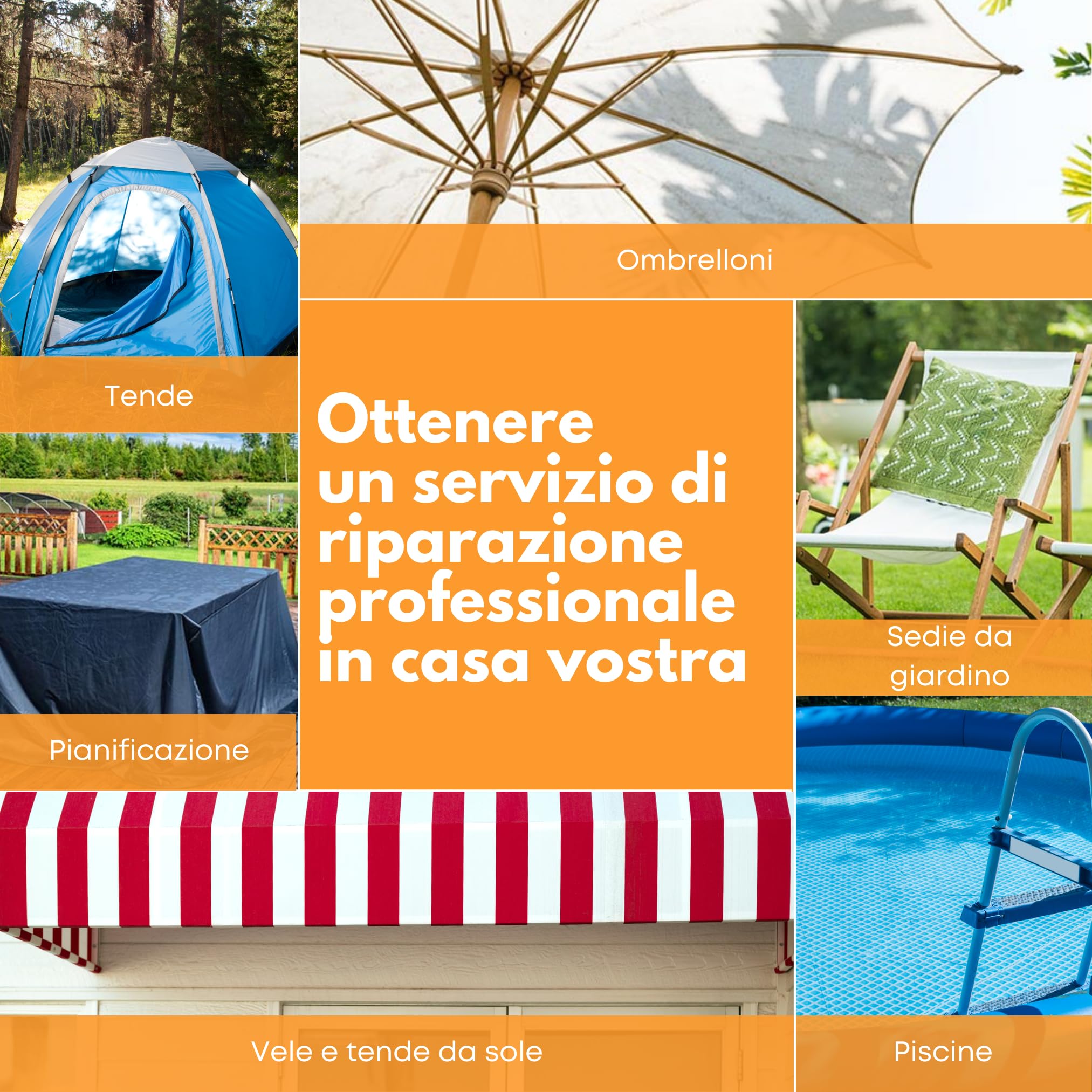 Toppe di riparazione autoadesive | camion, rimorchio, tenda, tenda da sole, campeggio, ombrelloni, piscina | disponibile in molti colori | 2,5 m x 200 mm | Trasparente
