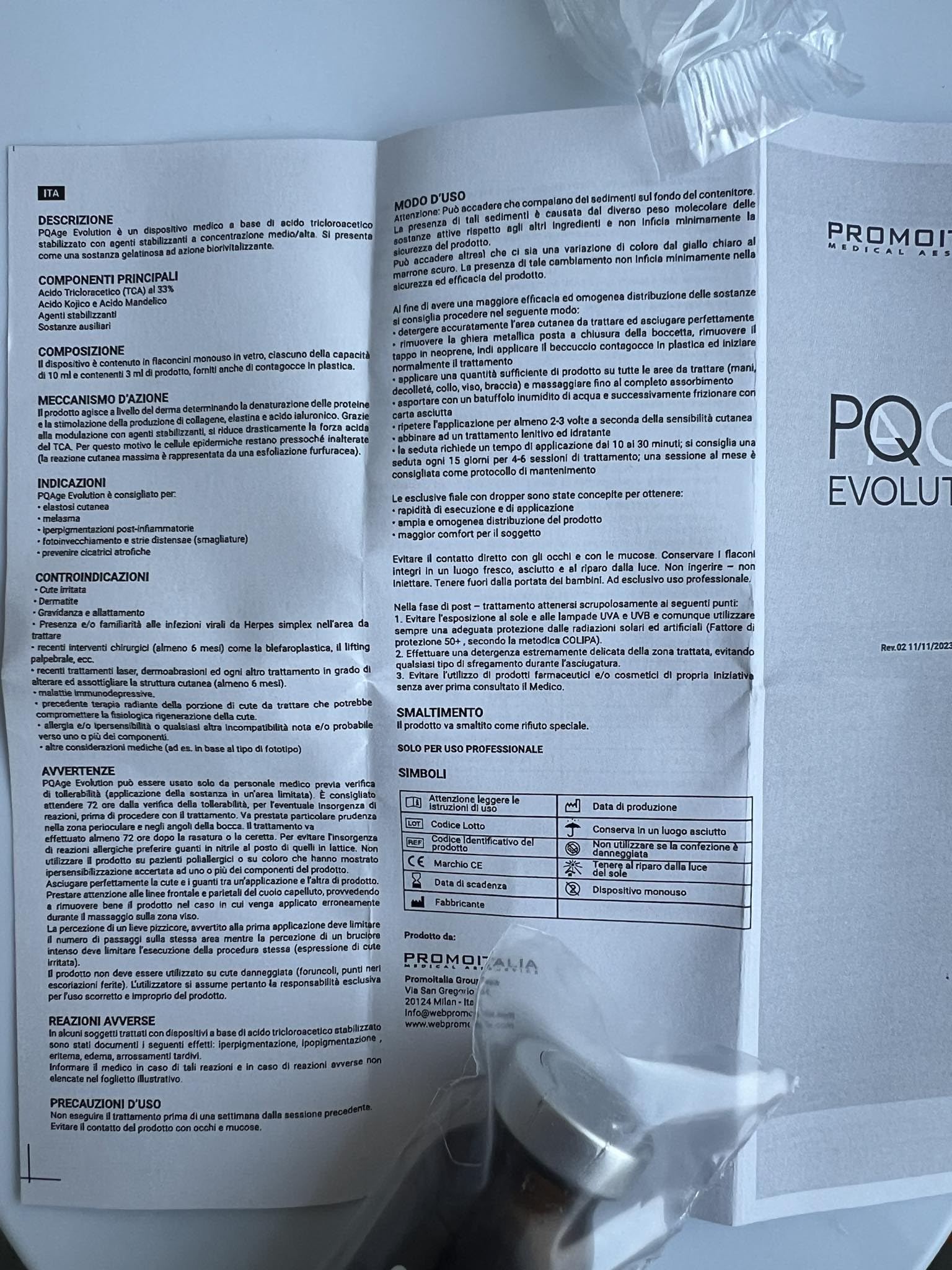 PQ Age Peeling 2 x 3 ml (due vials)