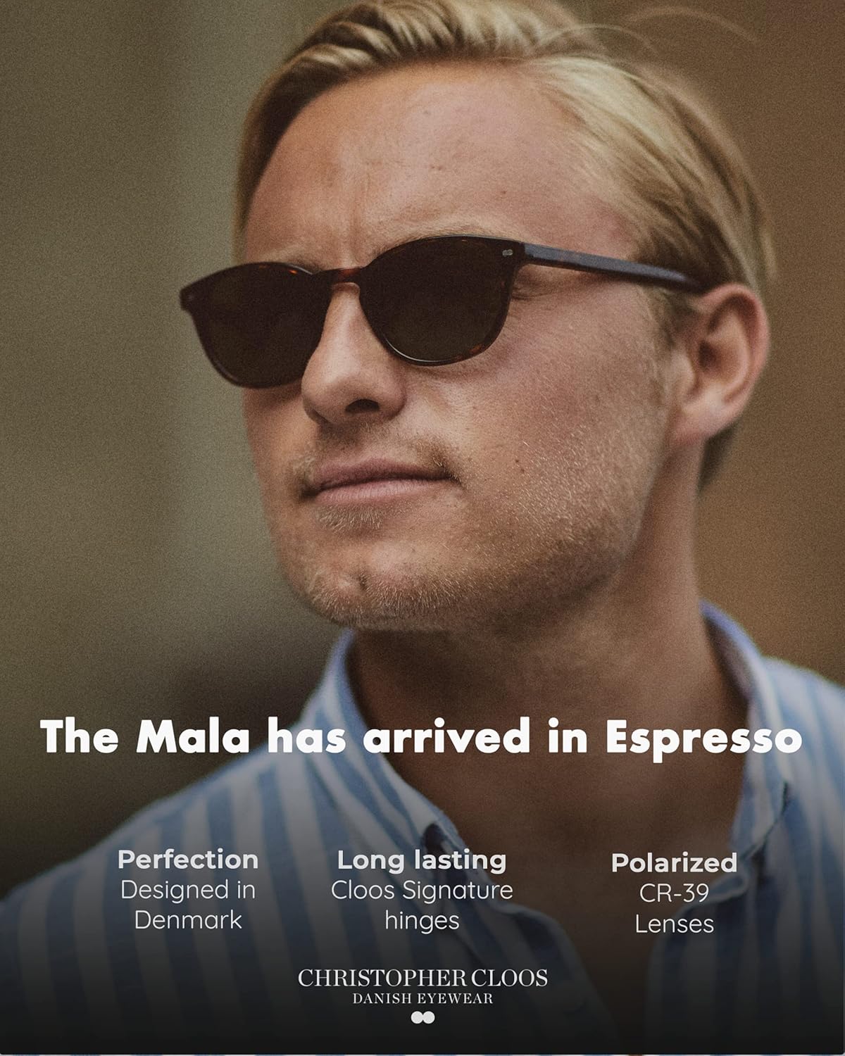 Christopher Cloos Mala Minimalist Polarized Sunglasses - Image 3