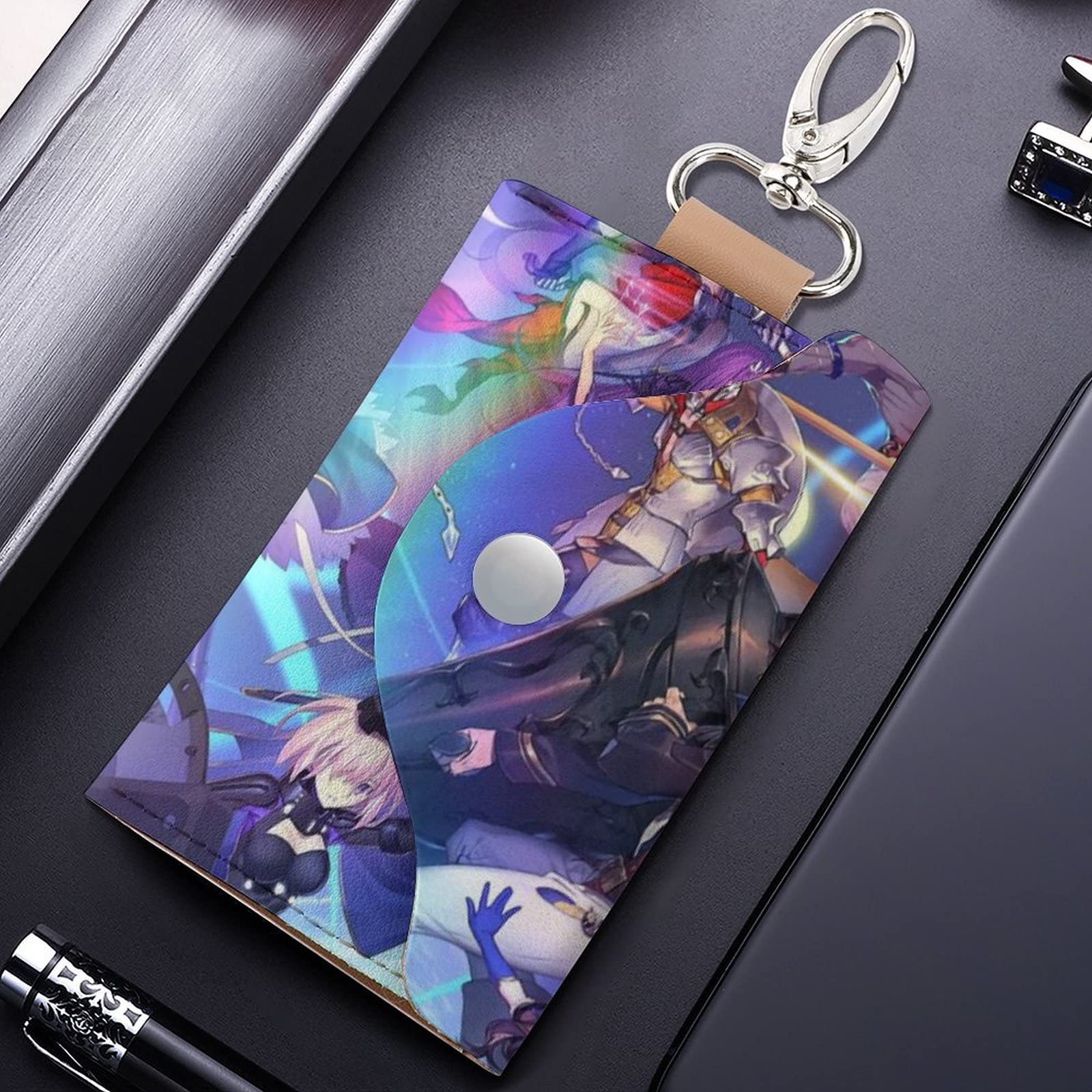 Amazon.co.jp: Fate FGO フェイト キーケース レザー 六連 可愛い キー