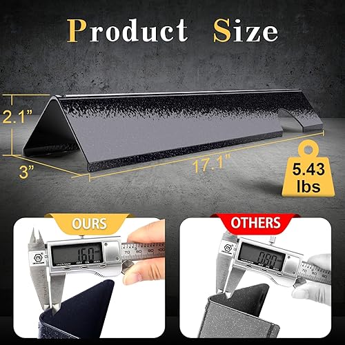 Miniatura 3 de Uniflasy 66032 66795 Barras aromatizantes de 17 pulgadas para Weber GS4 Genesis II 300 Series, Genesis II E-310 S-310 E-330 E-335 S-335 Piezas para