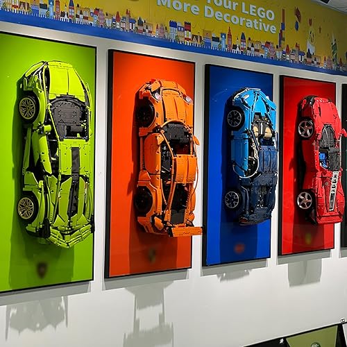 Miniatura 3 de iLuane Tablero de pantalla para Lego Technic 42115 Lamborghini Sián FKP 37 paquete con tablero iLuane Display para Lego Technic Peugeot 9X8 42156