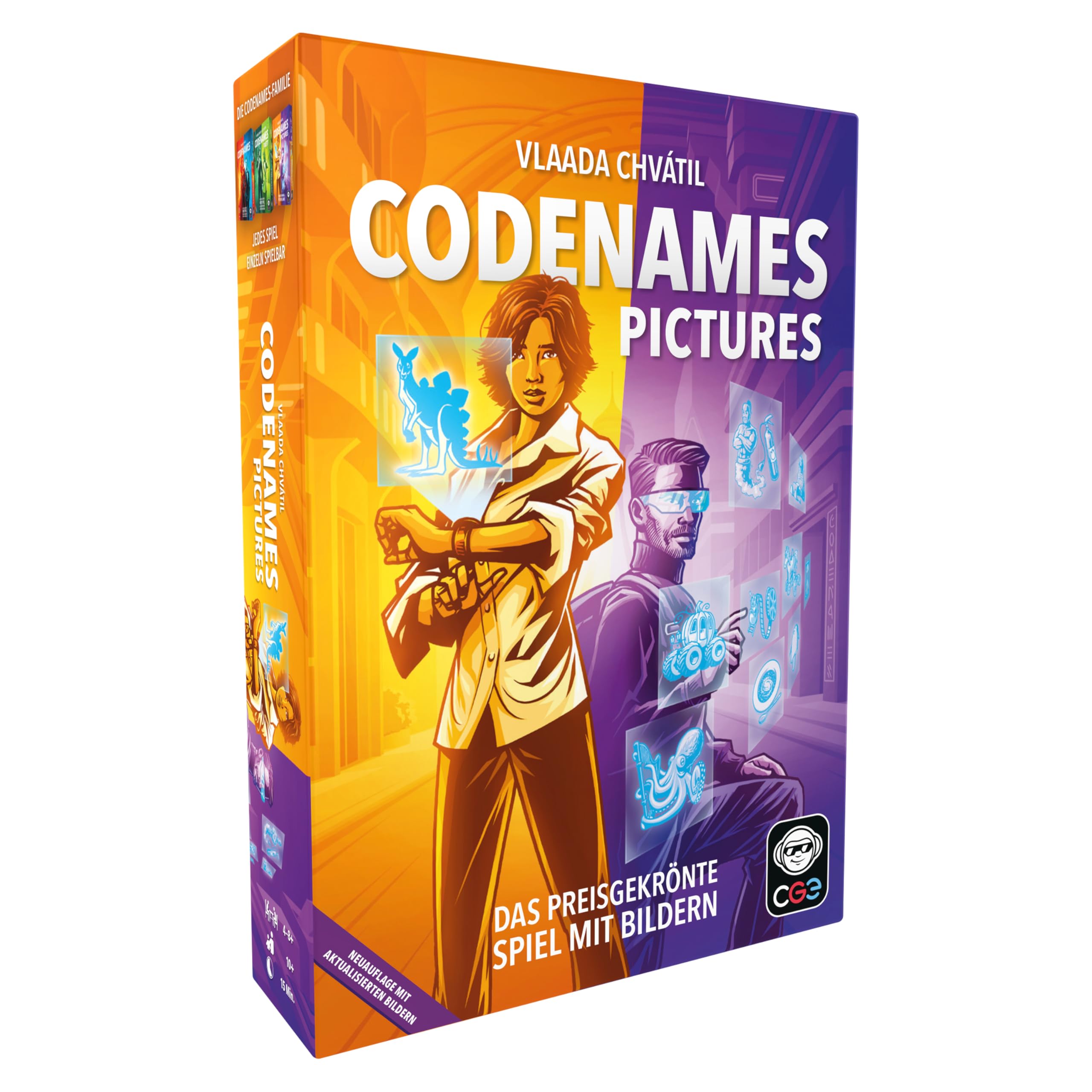 Czech Games Edition Heidelberger Spieleverlag Codenames Pictures CZ040