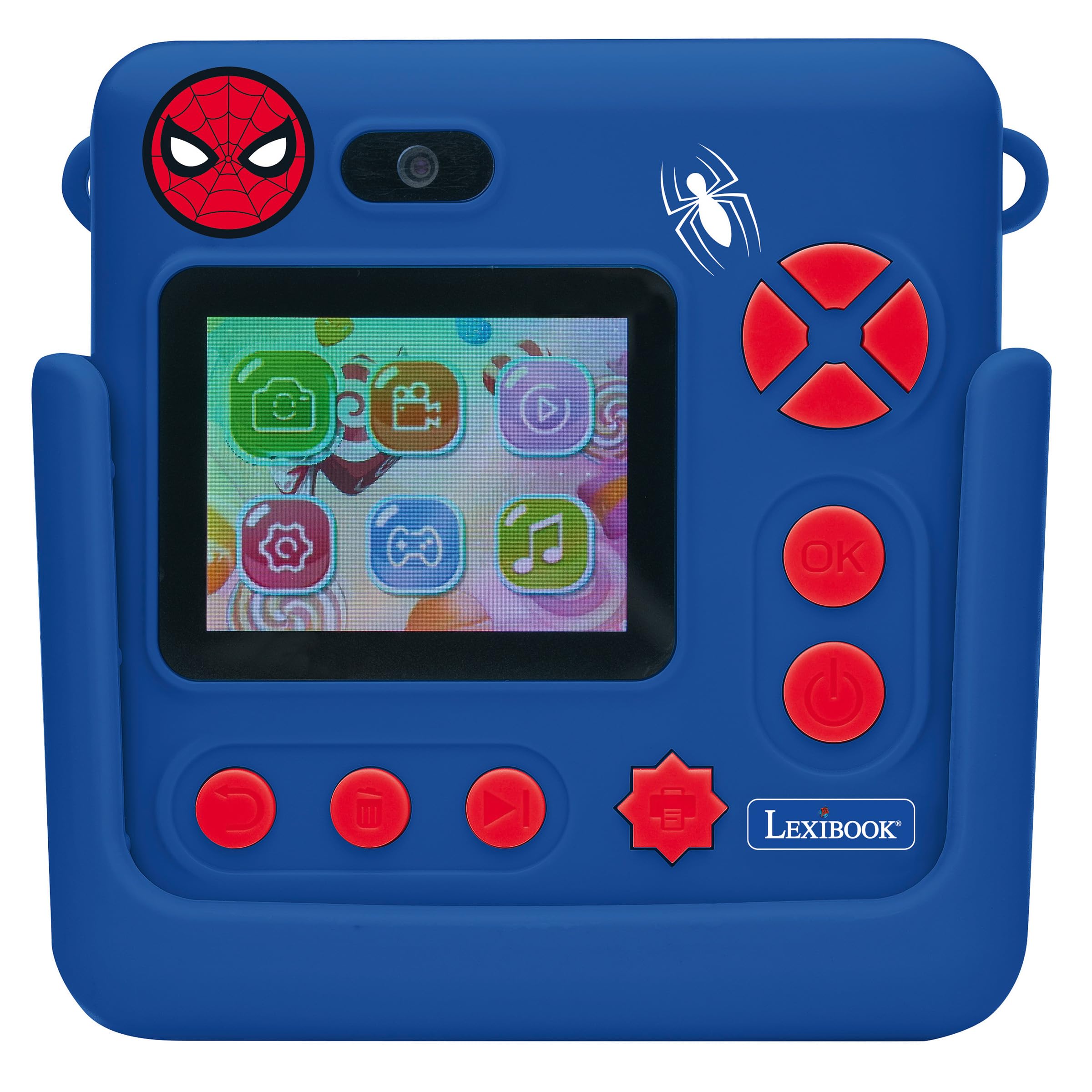 Lexibook, Spider-Man, aparat StarCAM, etui 3D Spider-Man, DJ130SPZLXB