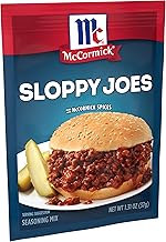 McCormick Sloppy Joes Seasoning Mix, 1.31 oz (Pack of 12)