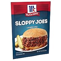 Vista 4 de McCormick Sloppy Joes - Mezcla de condimentos de 1.31 onzas, paquete de 6