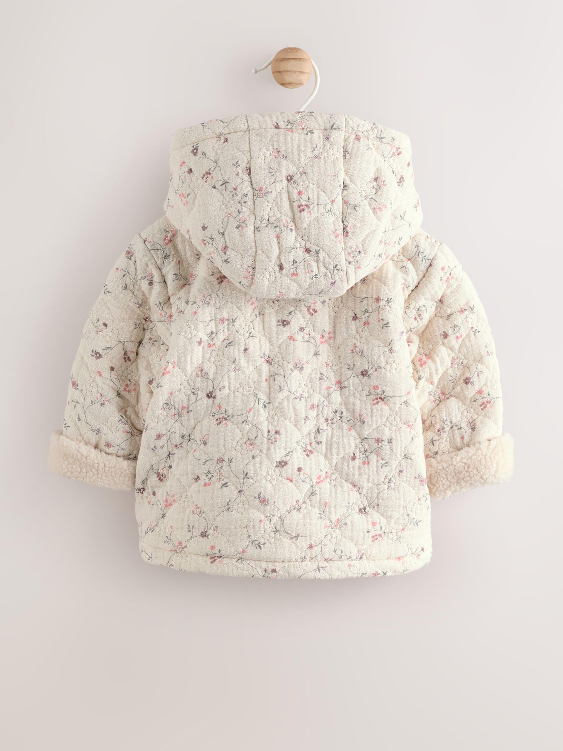 NEXT Bébé fille Manteau bébé en jersey effet froissé