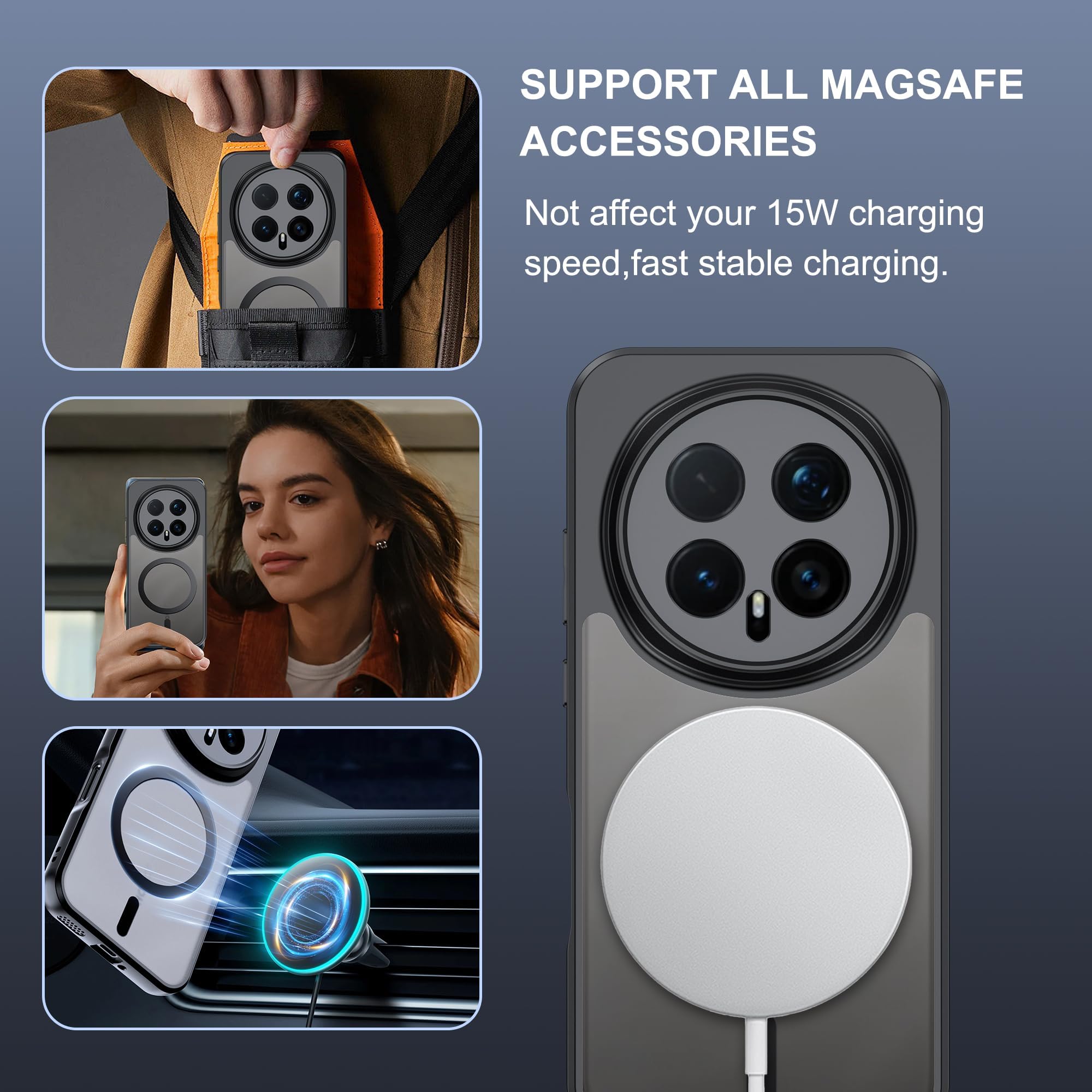 Amazon.com: QUIETIP Magnetic Case for Honor Magic 8 Pro