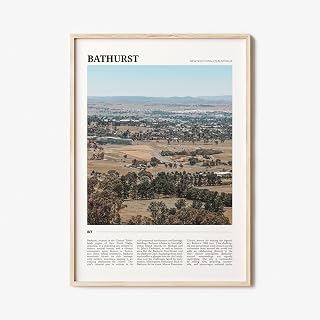 Bathurst Travel Poster, Bathurst Wall Art, Bathurst Poster Print, Bathurst Photo, Bathurst Decor, New South Wales, Australia
