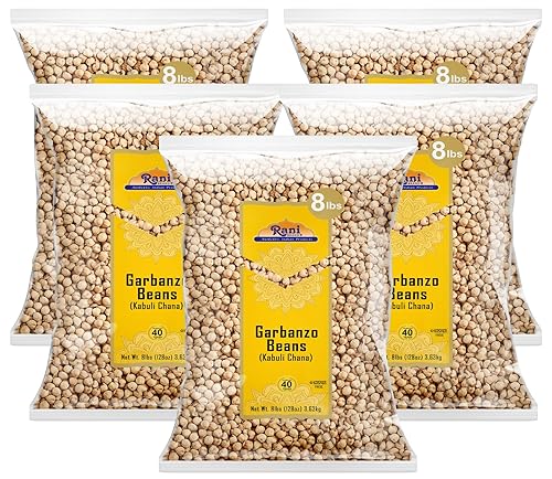 Miniatura 1 de Rani - Garbanzos (Kabuli Chana), completamente naturales, veganos, ingredientes sin gluten, no OGM, de origen indio