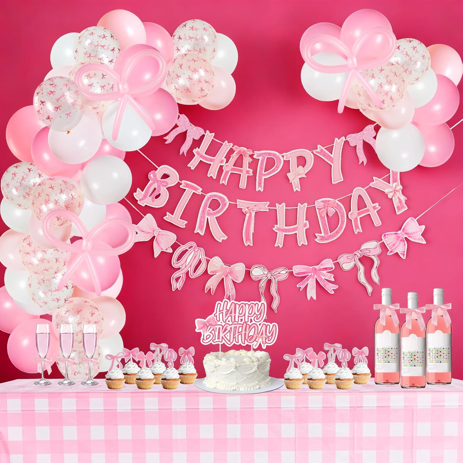 Magician Birthday Party Supplies Poker Themed Las Vegas Casino Themed Latex Balloons Paper Honeycomb Pom Poms Magic Show Photo Booth Props Decoration Easy Joy