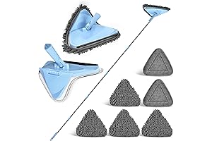 Zep 80 Inches Wall Cleaner with Ceiling and Floor Cleaning Accessories