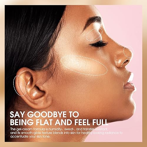 Miniatura 8 de URQT Contorno líquido altamente pigmentado, punta de esponja incorporada, contorno de tez esculpida, contorno de varita de larga duración, natural,