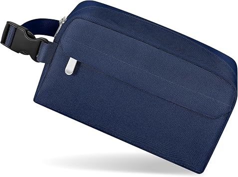 Small Insulated Snack Bag Lunch Box,Collapsible Reusable Small Lunch Bag with Snap Buckle Handle for Beach Travel Picnic,Dark Blue 5-Can3L
