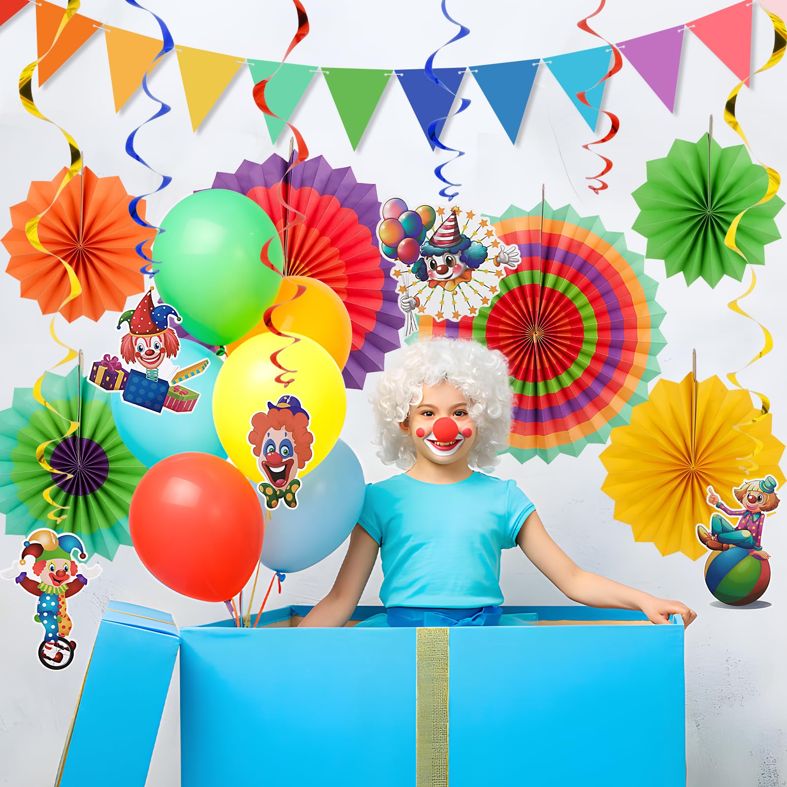 24pcs Décorations Fête Super-Héros Tourbillons Suspendus Au Plafond - Panneaux Action Comics Pour Anniversaire Et Baby Shower