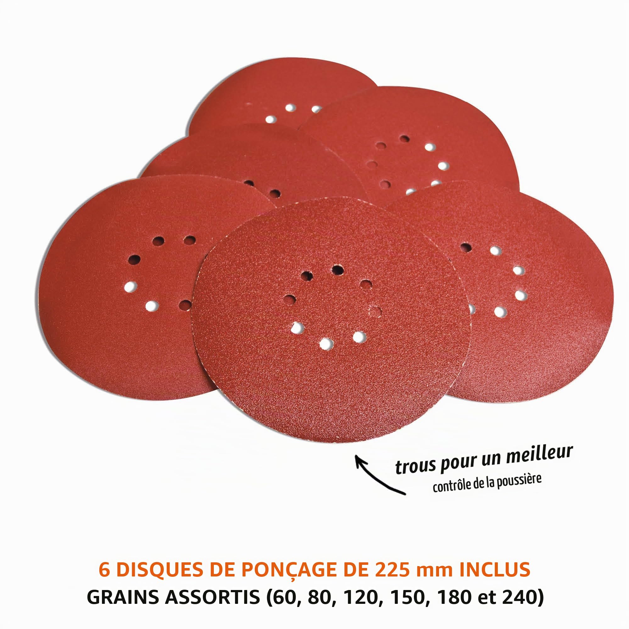 Evolution Power Tools - onceuse Téléscopique pour Cloisons Sèches avec Torche LED, onceuse telescopique, timbertech onceuse girafe, girafe onceuse festool, 225 mm