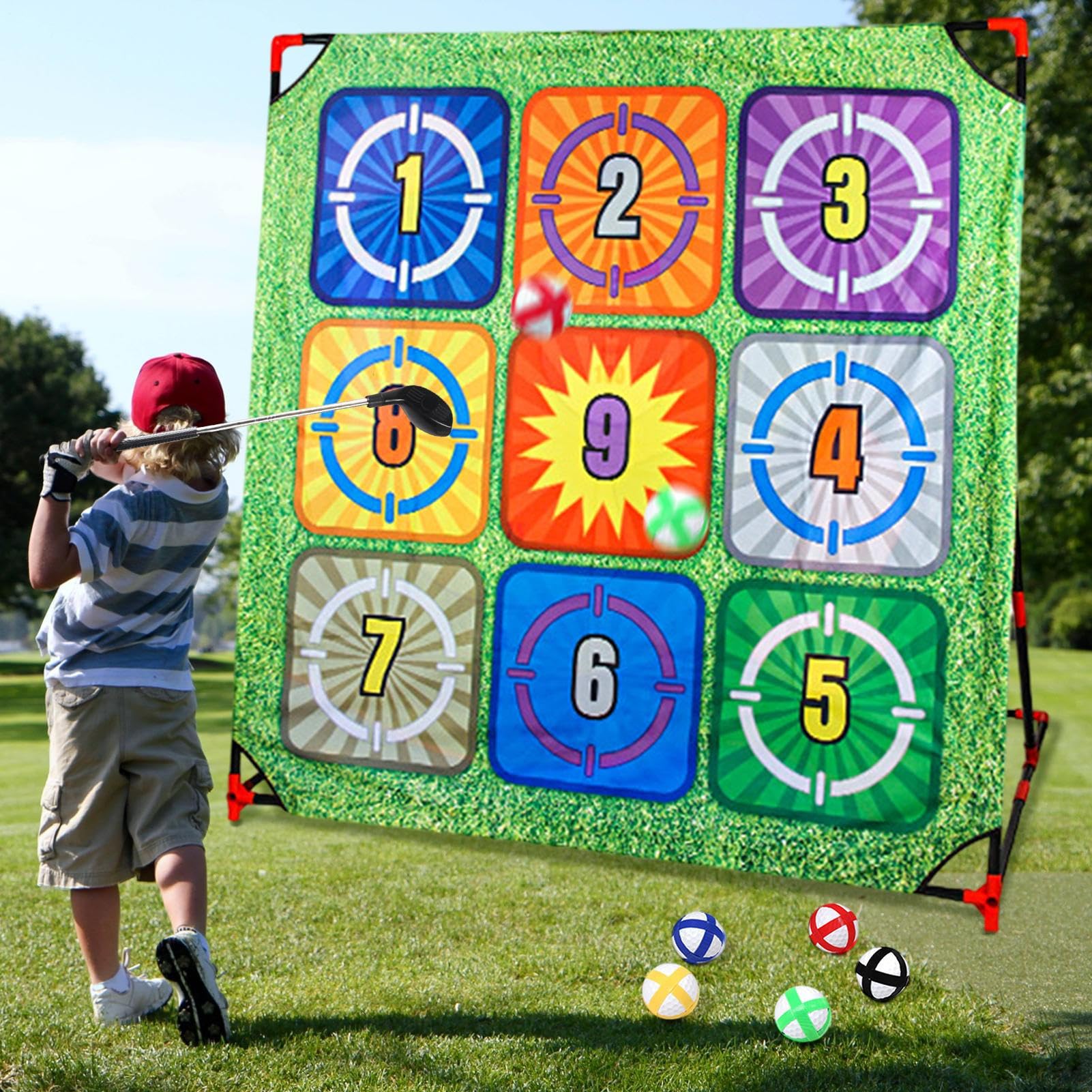 Gra Do Ćwiczeń Chipowania Golfowego Mata Treningowa Golfowa Podwórkowa