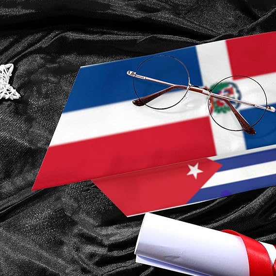 Écharpe République Dominicaine | Scarf Drapeau Dominicain | Maillot Fanion Clubs Sélections