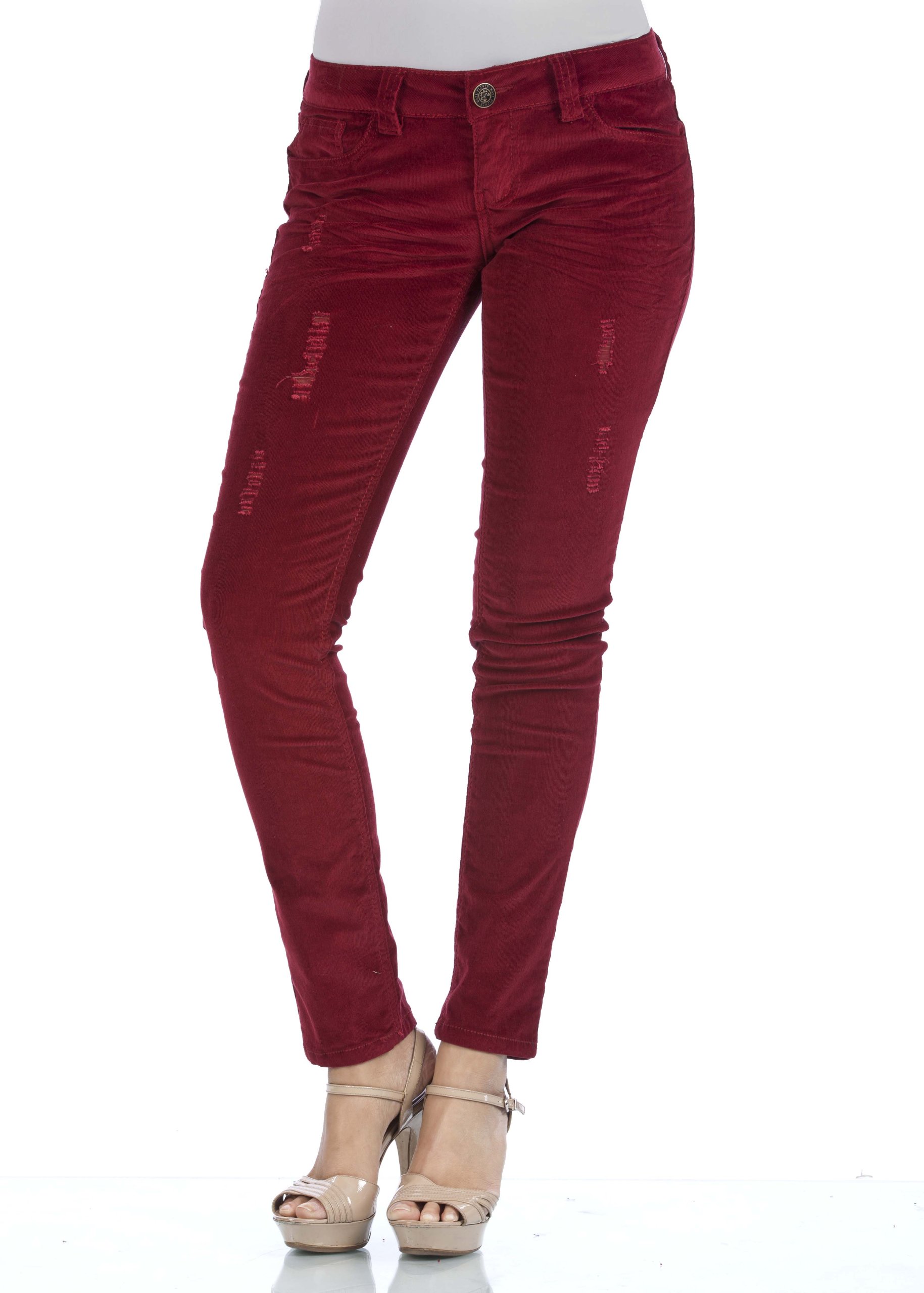WallFlower Juniors Sassy Skinny Corduroy Pants