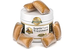 Septic Tank Treatment - 1 Year Supply of Septic Safe Dissolvable Easy...