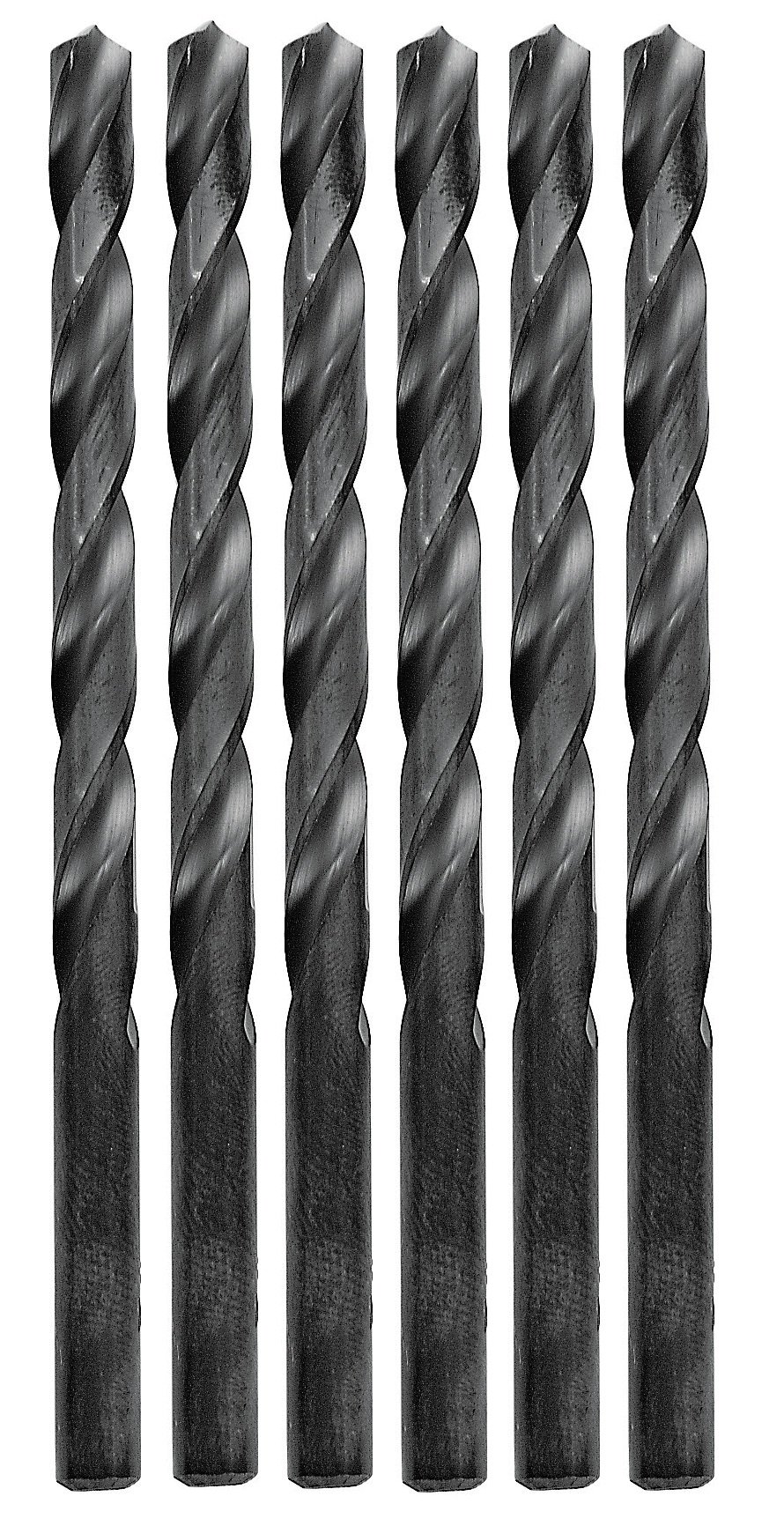 Foret de 7.50 mm IRWIN oxyde noir jobber longueur pour perçage standard en lot de 6 pièces