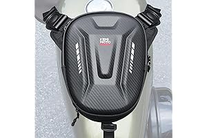 KEMIMOTO Motorcycle Tank Bag, EVA Hard Shell Thigh & Drop Leg Bag...