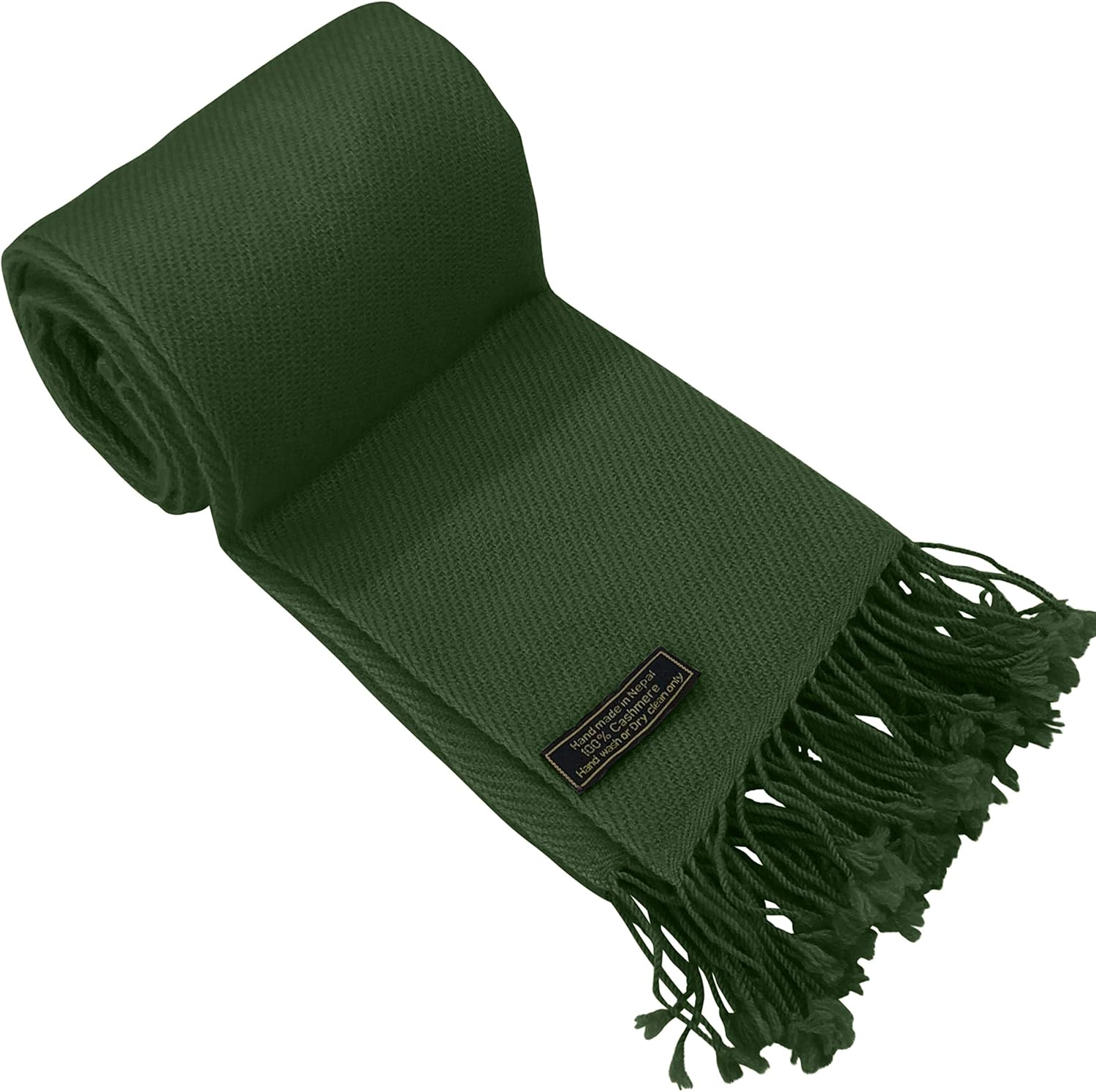 CJ Apparel 100% Cashmere Shawl Pashmina Scarf Wrap Stole Head Wrap Gift Hand Made in Nepal New