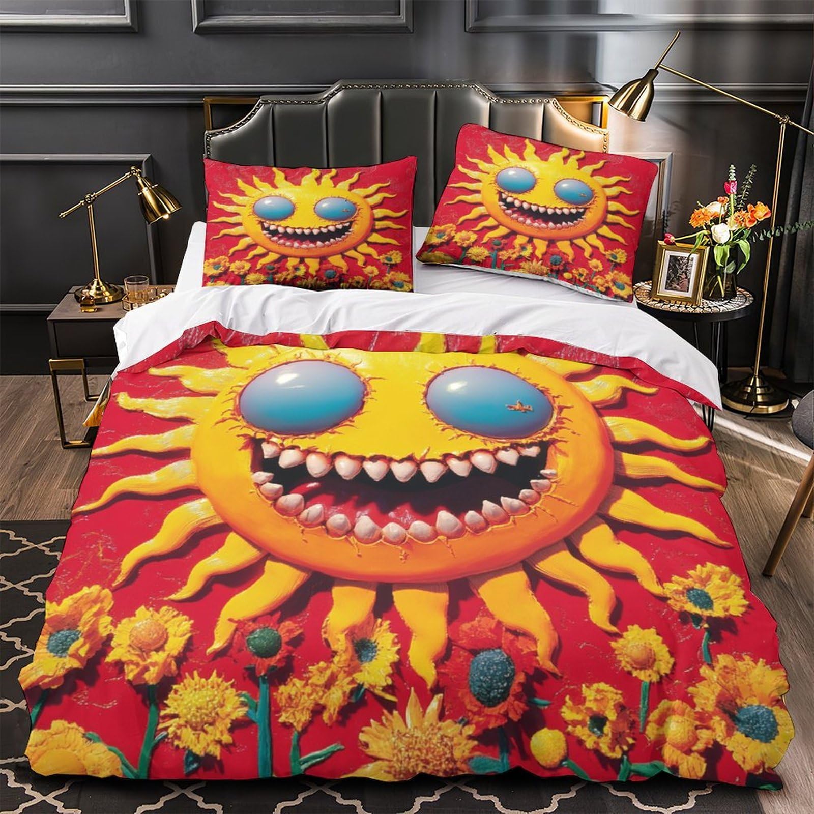 Linge de Lit Ours Steampunk Anti-Acarien et Super Doux pour Enfant