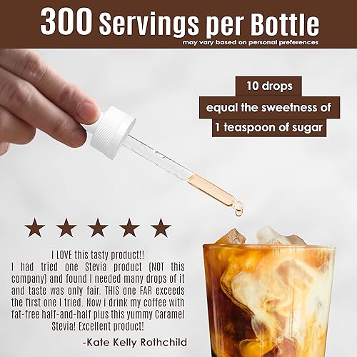 Miniatura 2 de Stevia Drops-Stevia Select Keto Coffee Sabores sin azúcar Pack 3 Stevia Flavor 2 Oz