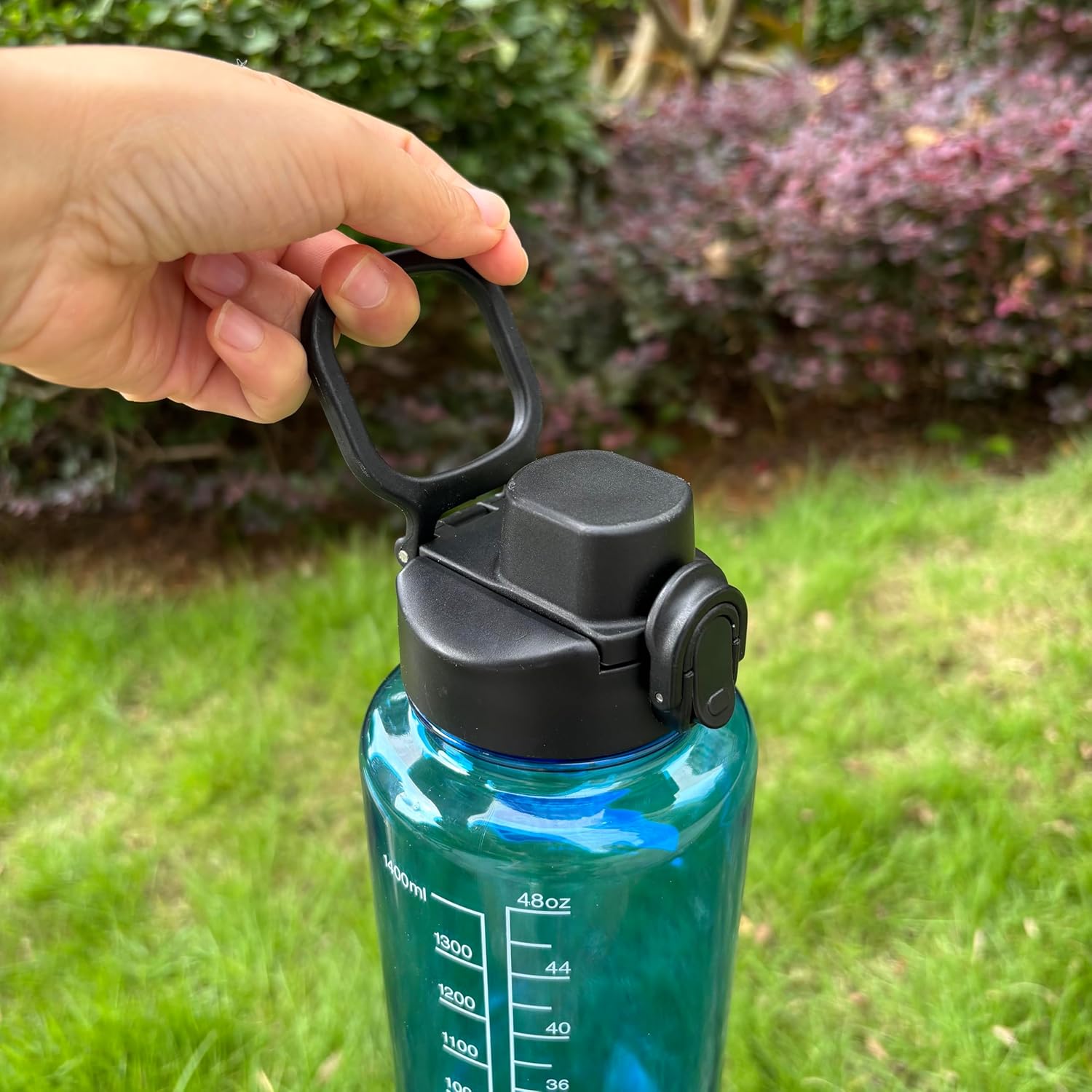 Lid Replacement for Nalgene Tritan Water Bottle 32oz & 48oz 1 Pack, Wide Mouth Lid for Nalgene Water Bottle 32oz & 48oz, BPA-Free（2Pack）