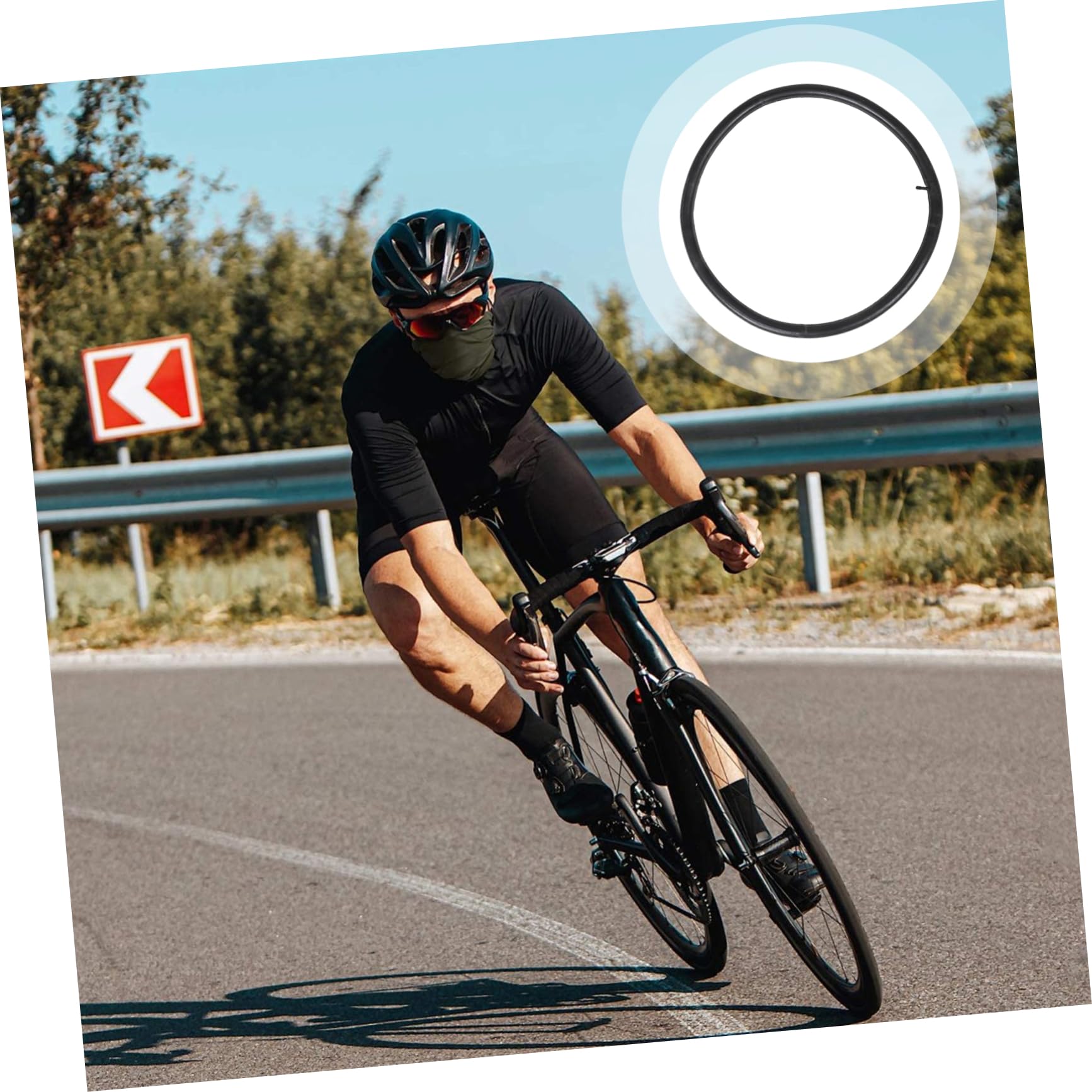 TOYANDONA 2 Pcs Cámaras de Neumático para Bicicleta de Montaña de 29 Pulgadas, Diseño a Prueba de Fugas, para Carretera y Senderos, Accesorios de Ciclismo