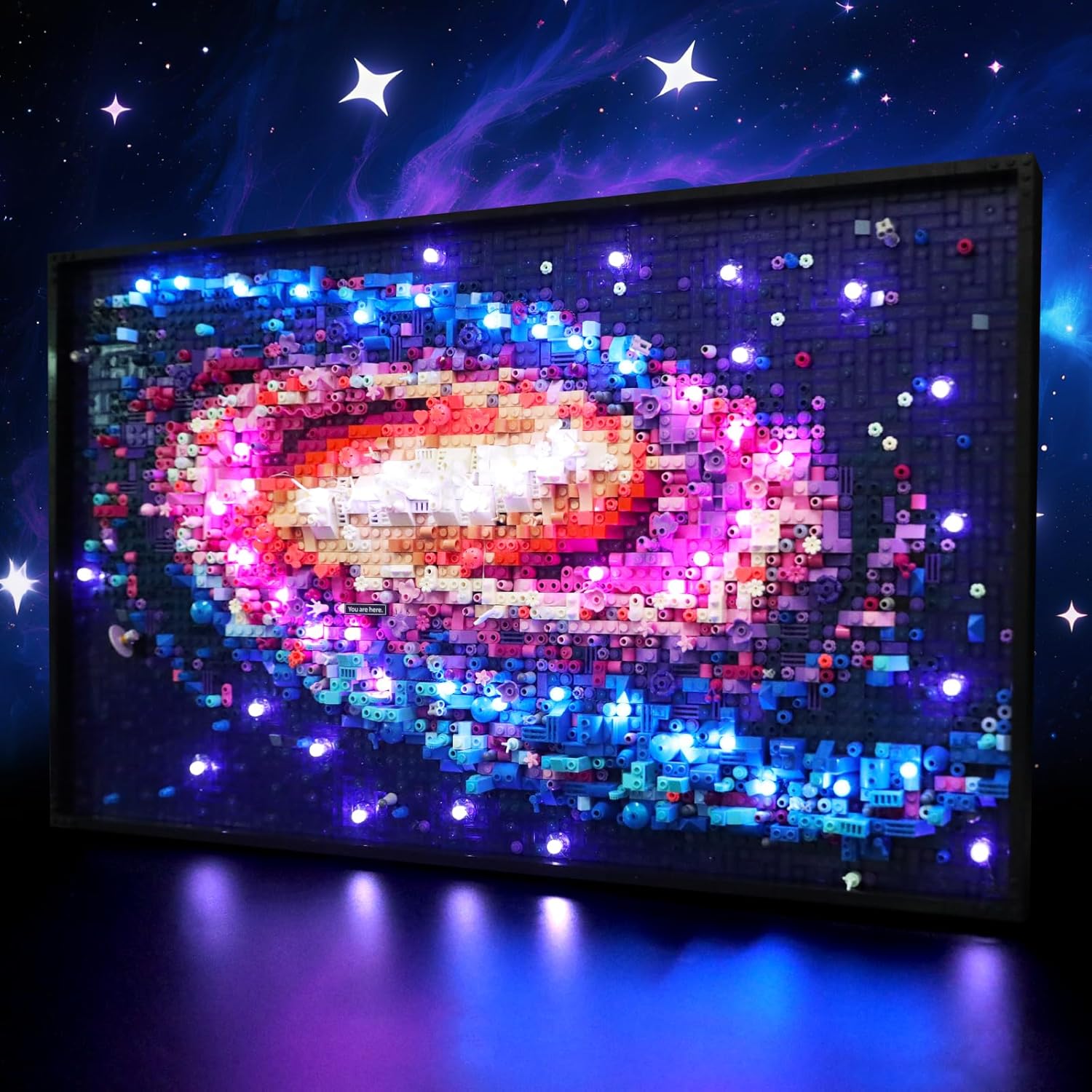 LED Light Kit for Lego The Milky Way Galaxy Building Blocks Model, Compatible with Lego 31212 Building Set (NOT Included The Model Set)