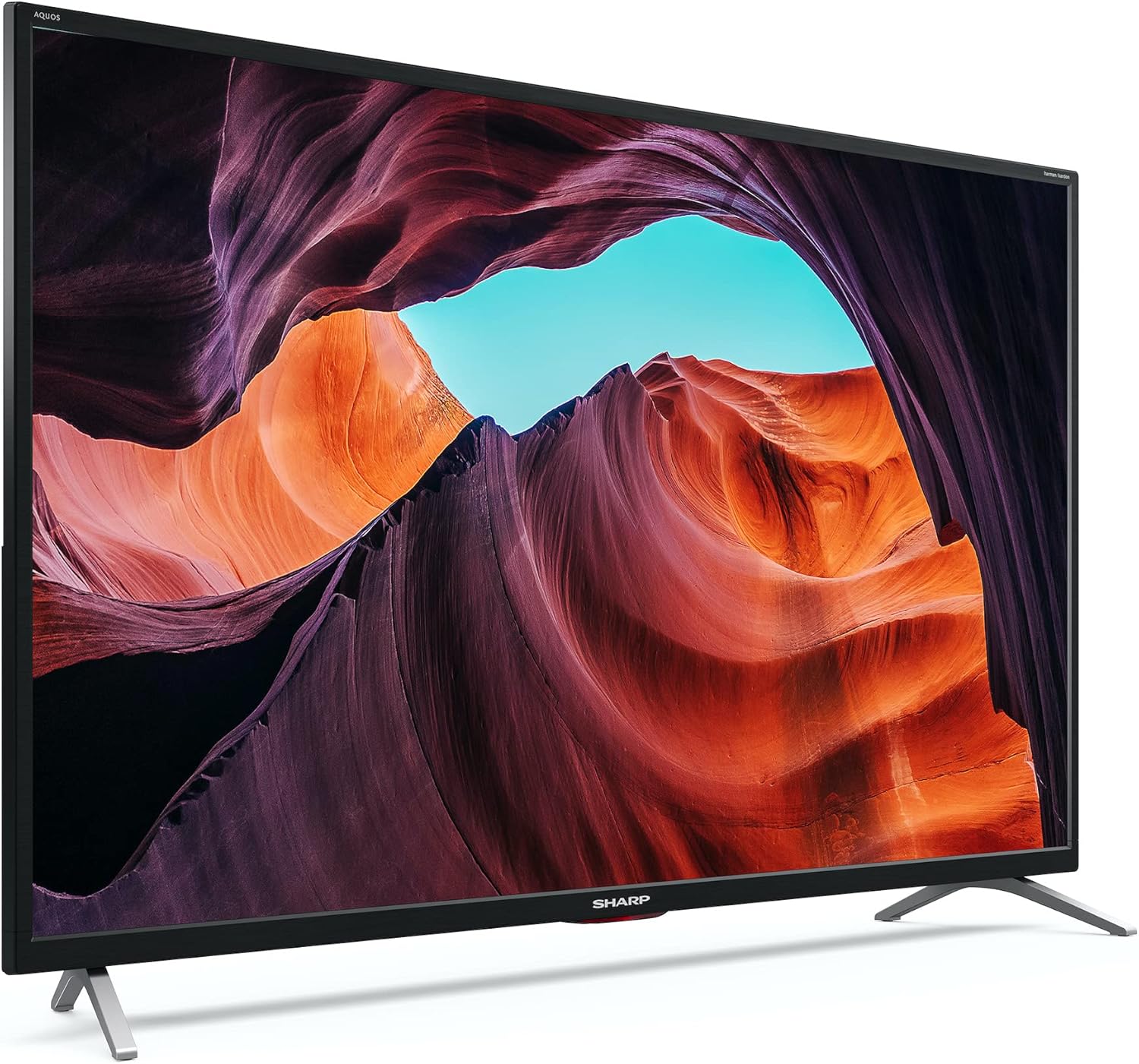 Sharp Aquos 43BL6E - 43 Smart TV 4K Ultra HD Android 9.0, Wi-Fi, DVB-T2/S2, 3840 x 2160 Pixels, Nero, suono Harman Kardon, 4xHDMI 3xUSB, 2020 [Classe di efficienza energetica A]