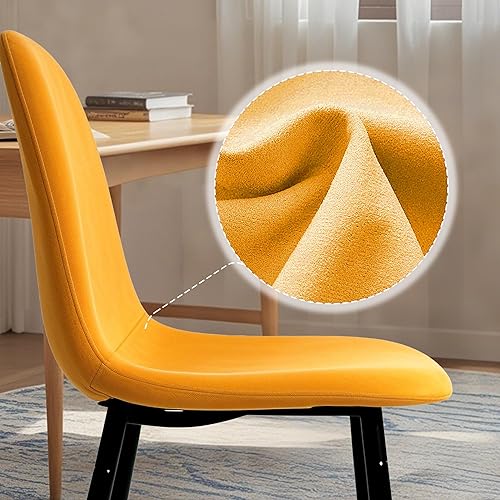 Miniatura 34 de CangLong - Silla de respaldo y asiento acojinado para silla, comedor. Gris,Azul oscuro,Verde oscuro,amarillo terroso,Gris1
