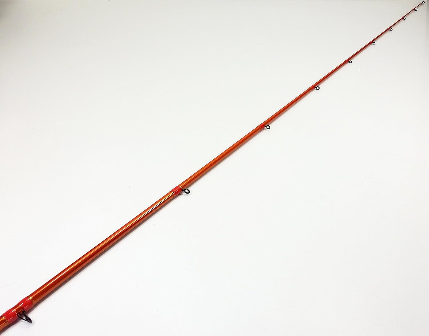 Carrot Stix Wild Wild Orange Casting Fishing Rod W/ Semi Micro Guides (Medium/Light/7 -Feet)