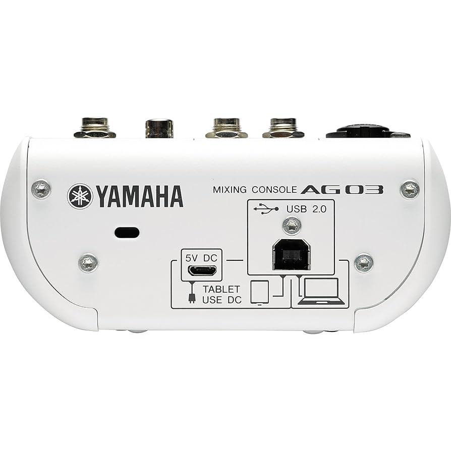 最終値下げ!早い者勝ち!美品YAMAHAオーディオインターフェースAG-03 Amazon.co.jp: ヤマハ YAMAHA ウェブキャスティングミキサー