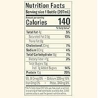 Vista 3 de Chobani® bebida de yogur griego bajo en grasas de fresa y plátano 7oz