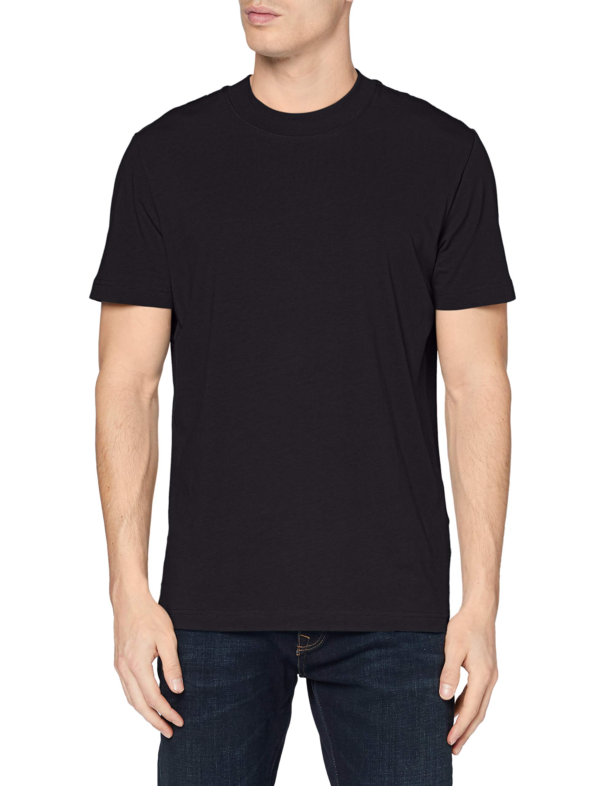 Selected Homme Rundhalsshirt SLHRELAXCOLMAN Relaxed-Fit T-Shirt mit 1/4-Arm