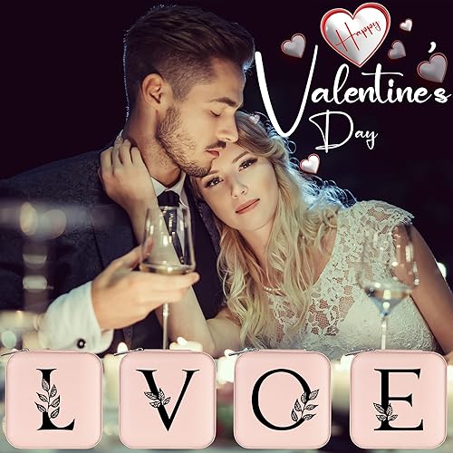 Miniatura 2 de Regalos del día de San Valentín para ella, regalo del día de San Valentín, esposa, maestra, hijas, regalo pequeño personalizado Joyero de viaje