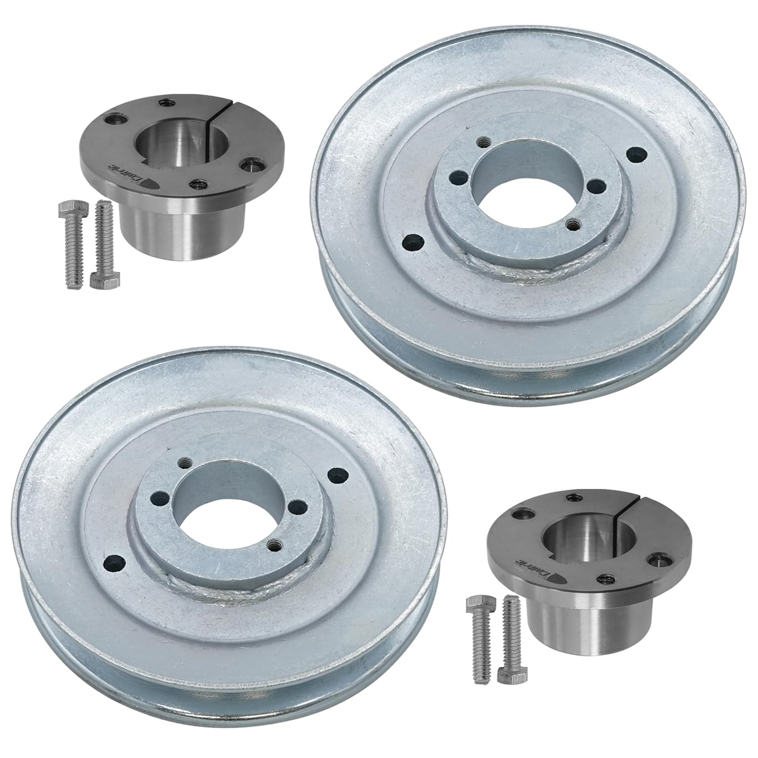 Caltric 61" Deck Deck Pulley & Tapered Hub Compatible with Scag SCZ61RD-31 SCZ61V-27FX SCZ61RD-921FX SCZ61V-34KH SCZ61V-37BV SCZ61V-29CV SCZ61V-31CV 483286 48926