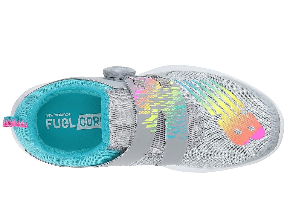 

New Balance Kids FuelCore Reveal (Big Kid) (Silver Mink/Rainbow) Girls Shoes, Gray