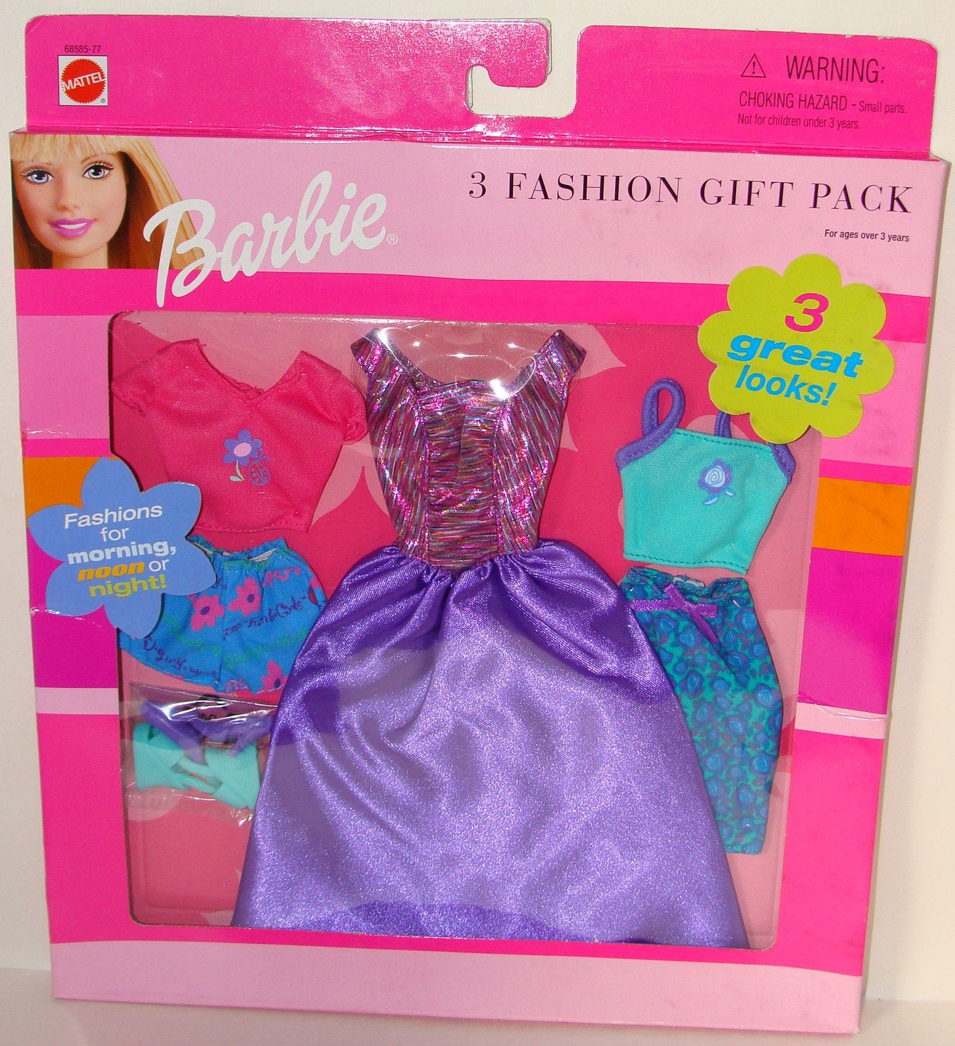 Amazon.co.jp: Barbie 3 Fashion Gift Pack - Fashions for Morning
