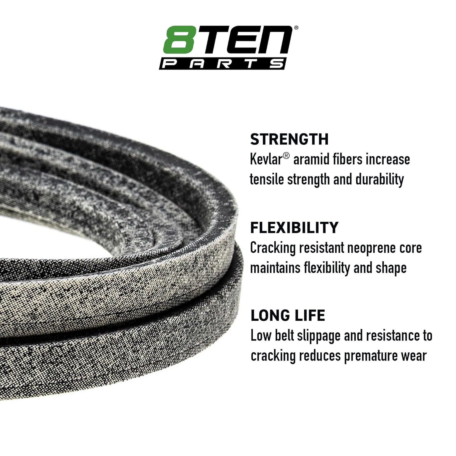 8TEN Deck Rebuild Kit for John Deere 54 inch D170 LA175 E180 Blade Spindle Belt Idler