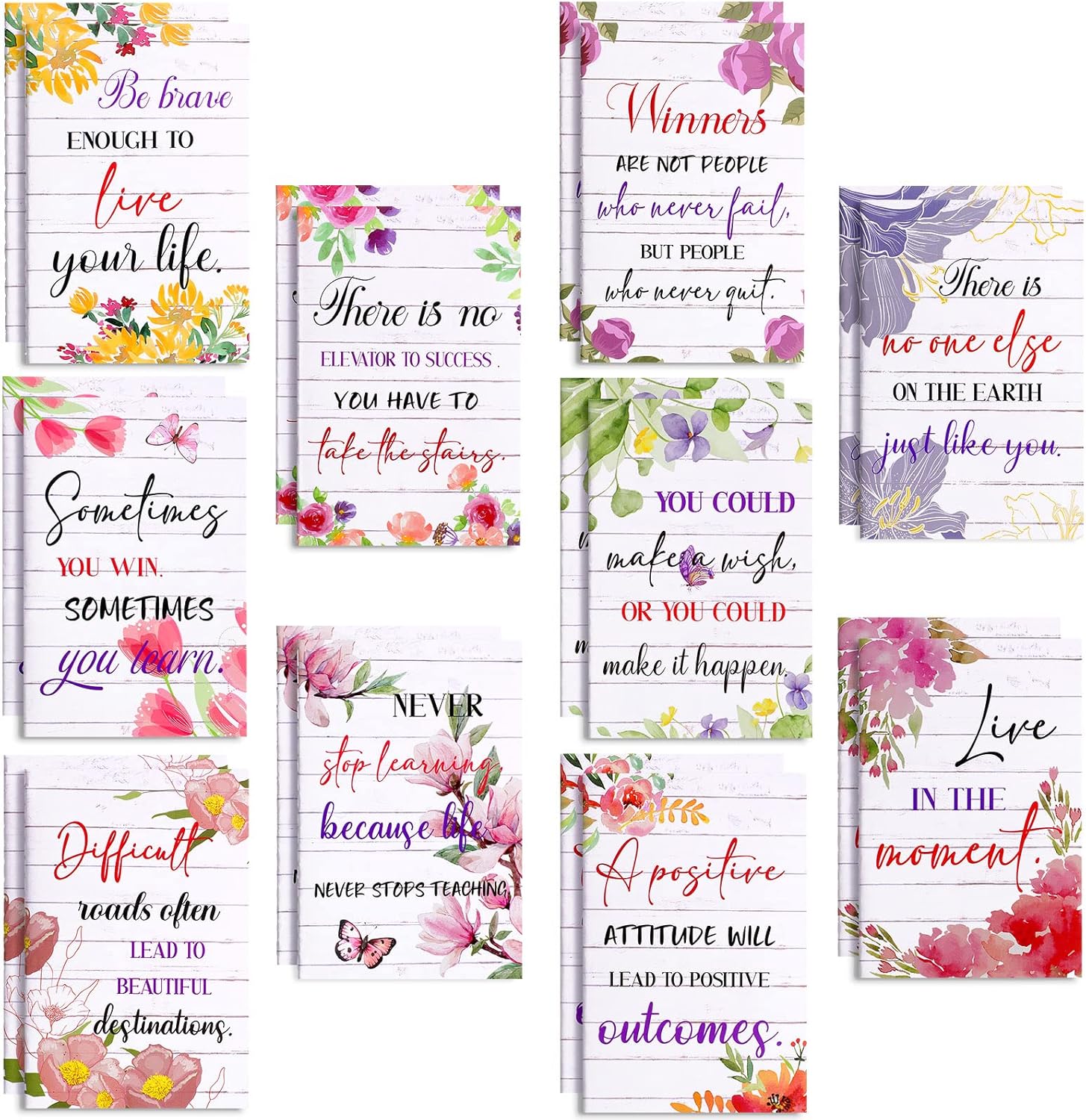 Inspirational gifts Notepads Mini Motivational Journal