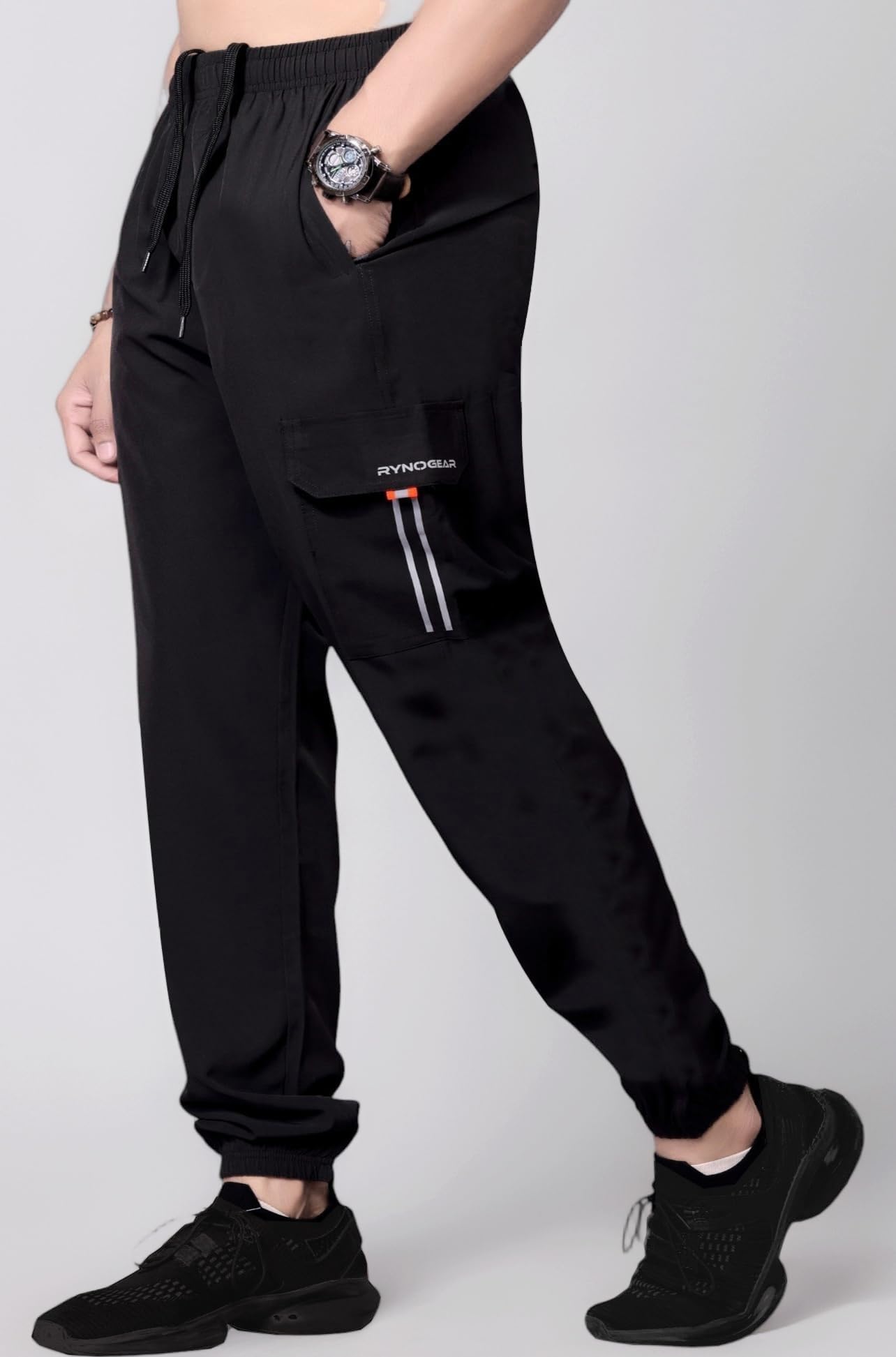 RynoGear Track Pants for Man with Zipper Pocket || Track Pants for Man