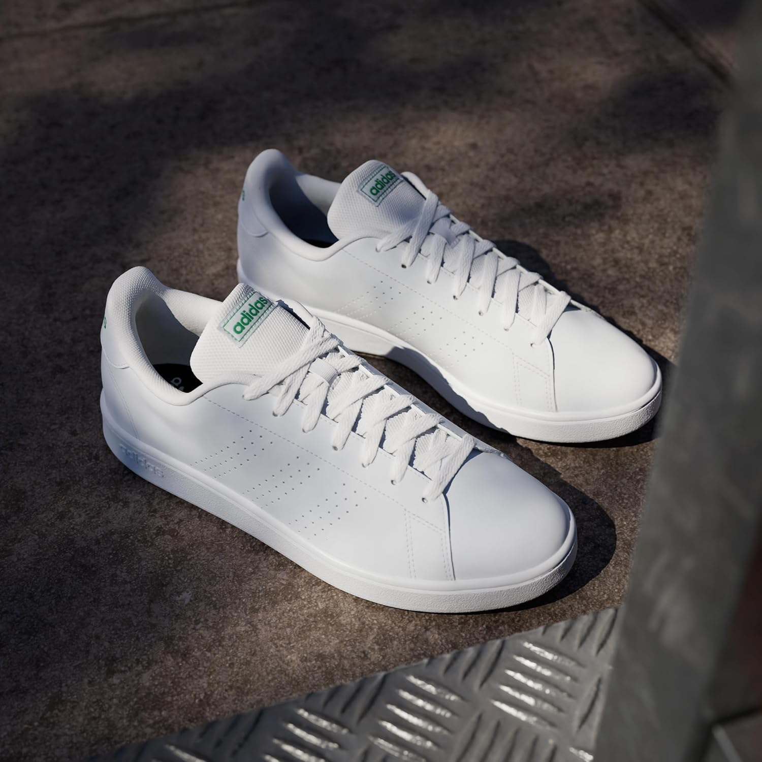 Кроссовки Adidas LIT48 EOT69 длиной 26,0 см. Обувь Белая/Обувь Бело-зеленая (GW2063), фото 3