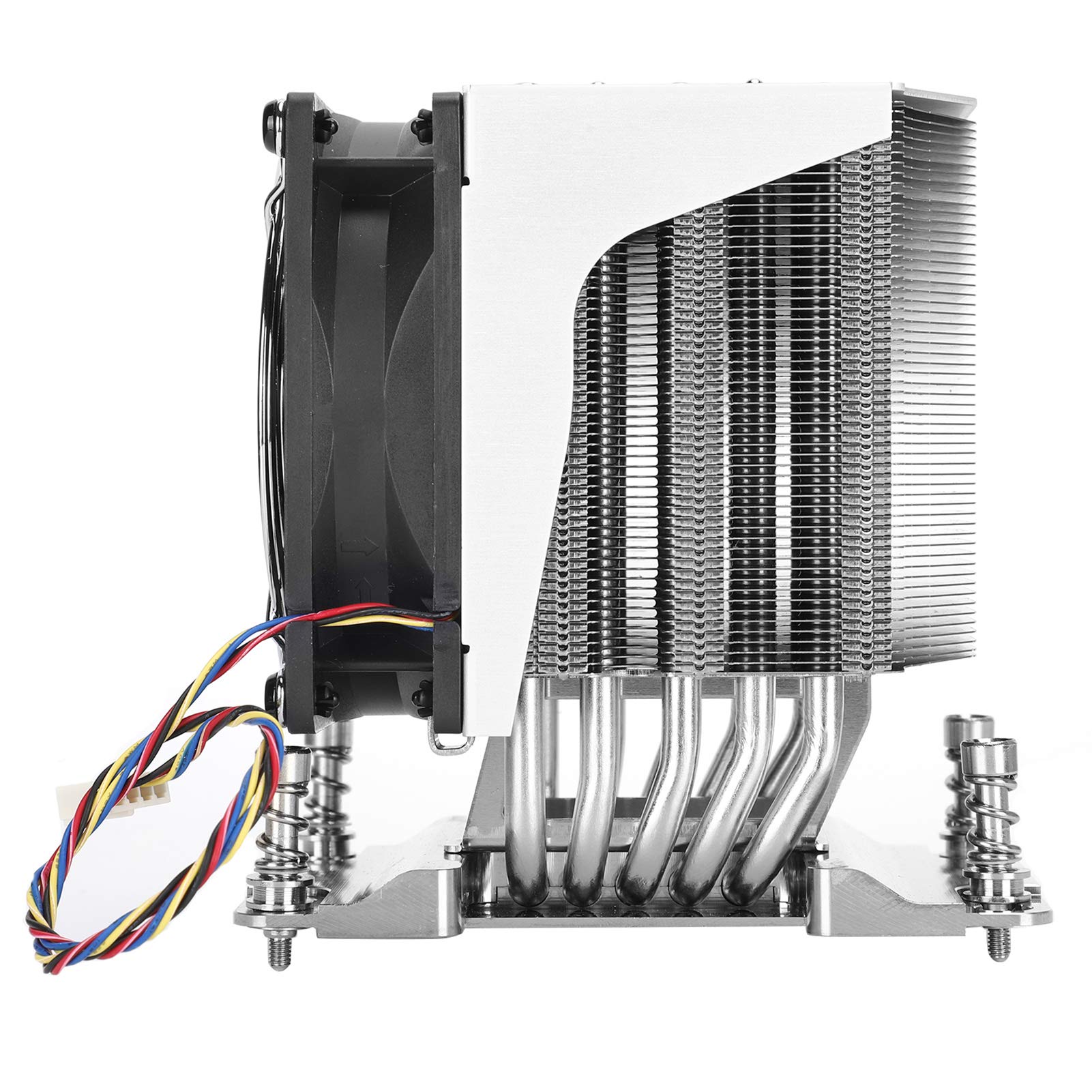 Diyeeni CPU-Lüfter 3800 U/min für H11 4U Server Workstation EPYC 7000 Sockel SP3, Extrem Leiser CPU-Kühler mit Kühlkörper, SNK-P0064AP4, 38 DBA Geräuscharm, 180 W TDP-Prozessorlüfter