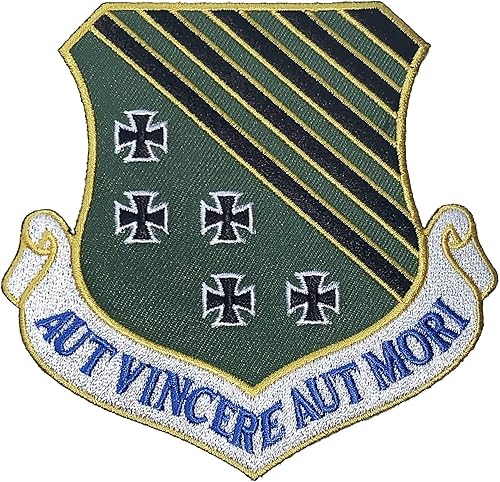 Parche 1st Fighter Wing AUT Vincere AUT Mori - Parte trasera de plástico